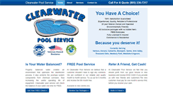 Desktop Screenshot of clearwater-poolservice.com